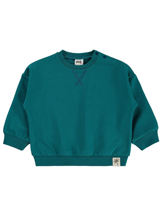 Civil Baby Basic 6-18 Ay Sweatshirt - Yeşil