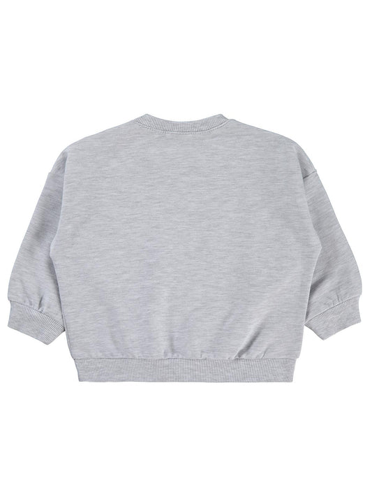 Civil Baby Basic 6-18 Ay Sweatshirt - Gri