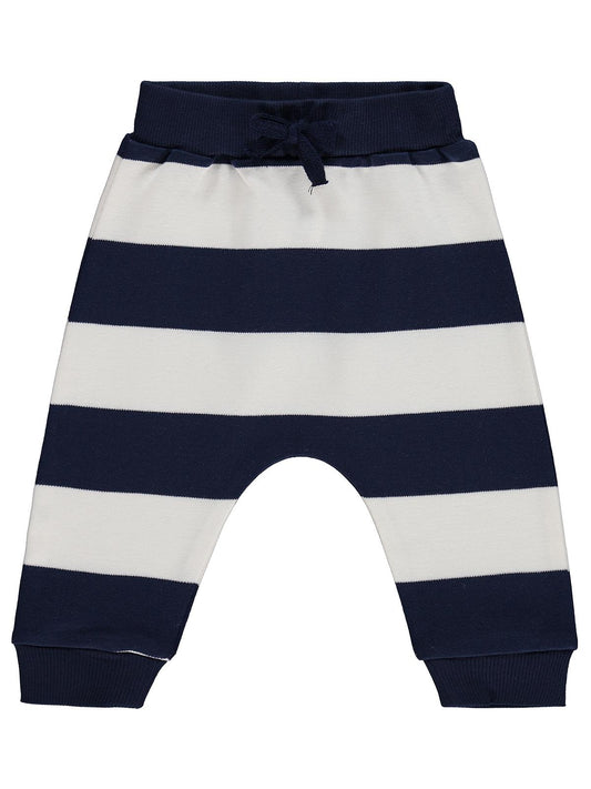 Civil Baby Çizgili 6-18 Ay Eşofman Altı - Lacivert