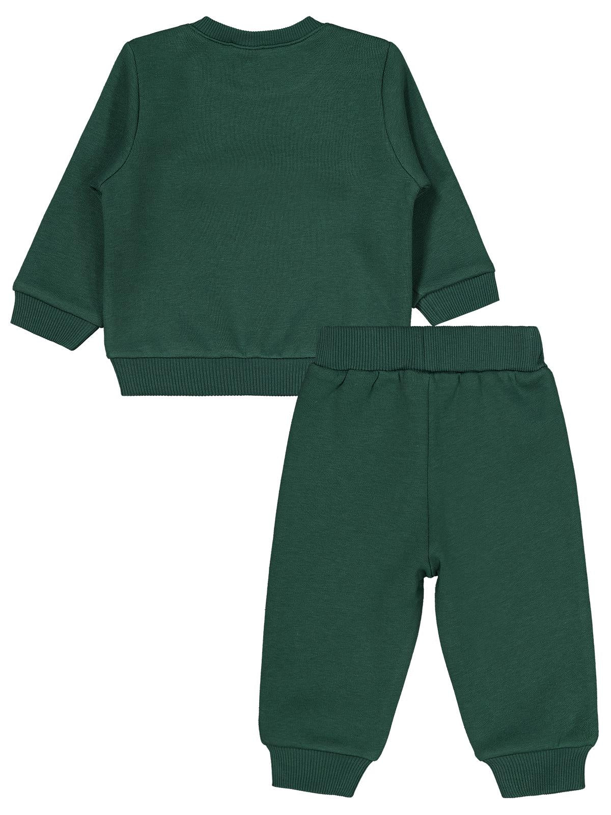 Civil Baby Cvl Nakışlı 6-18 Ay Takım - Gri
