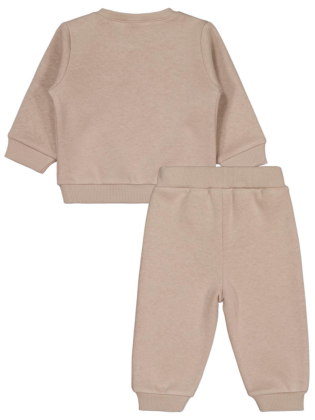 Civil Baby Cvl Nakışlı 6-18 Ay Takım - Gri