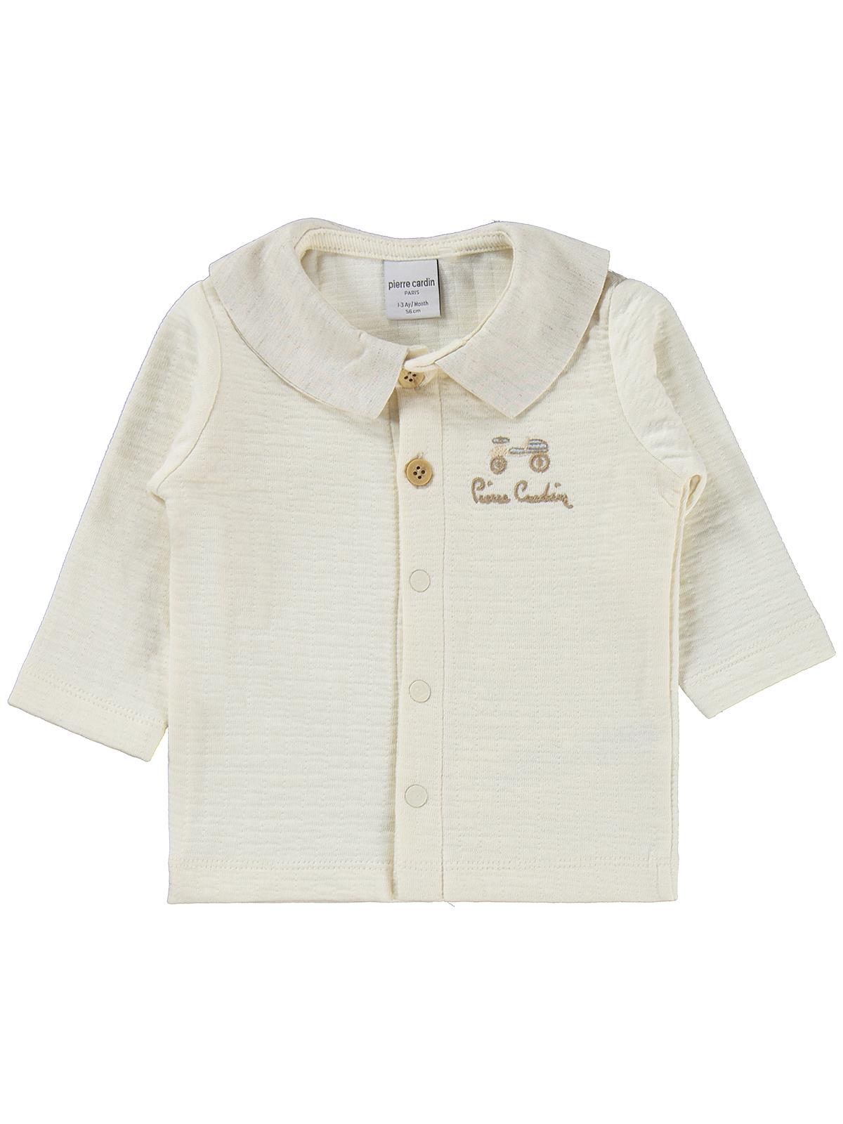 Pierre Cardin Retro Toyz Baskılı 1-9 Ay Pijama Takımı - Ekru