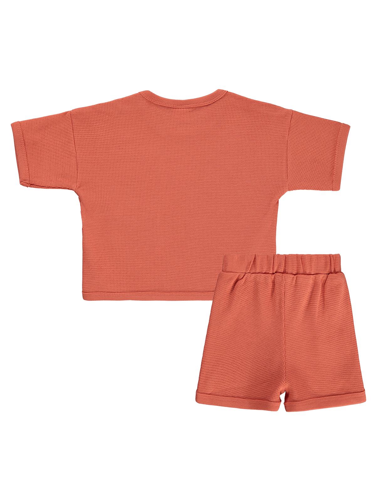 Civil Baby Cepli Basic 6-18 Ay Takım - Turuncu