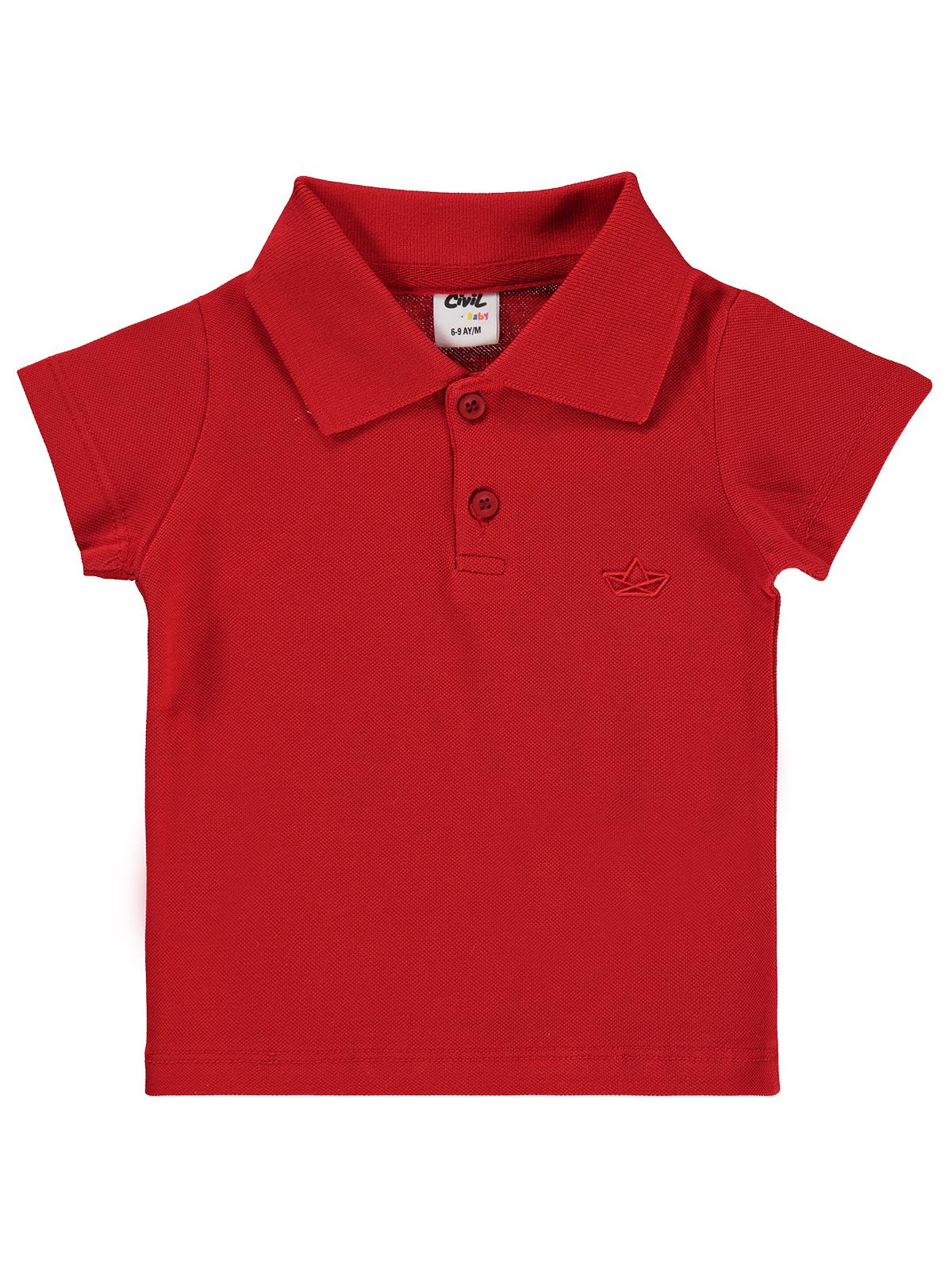 Civil Baby Yelken Baskılı 6-18 Ay Tişört - Mavi