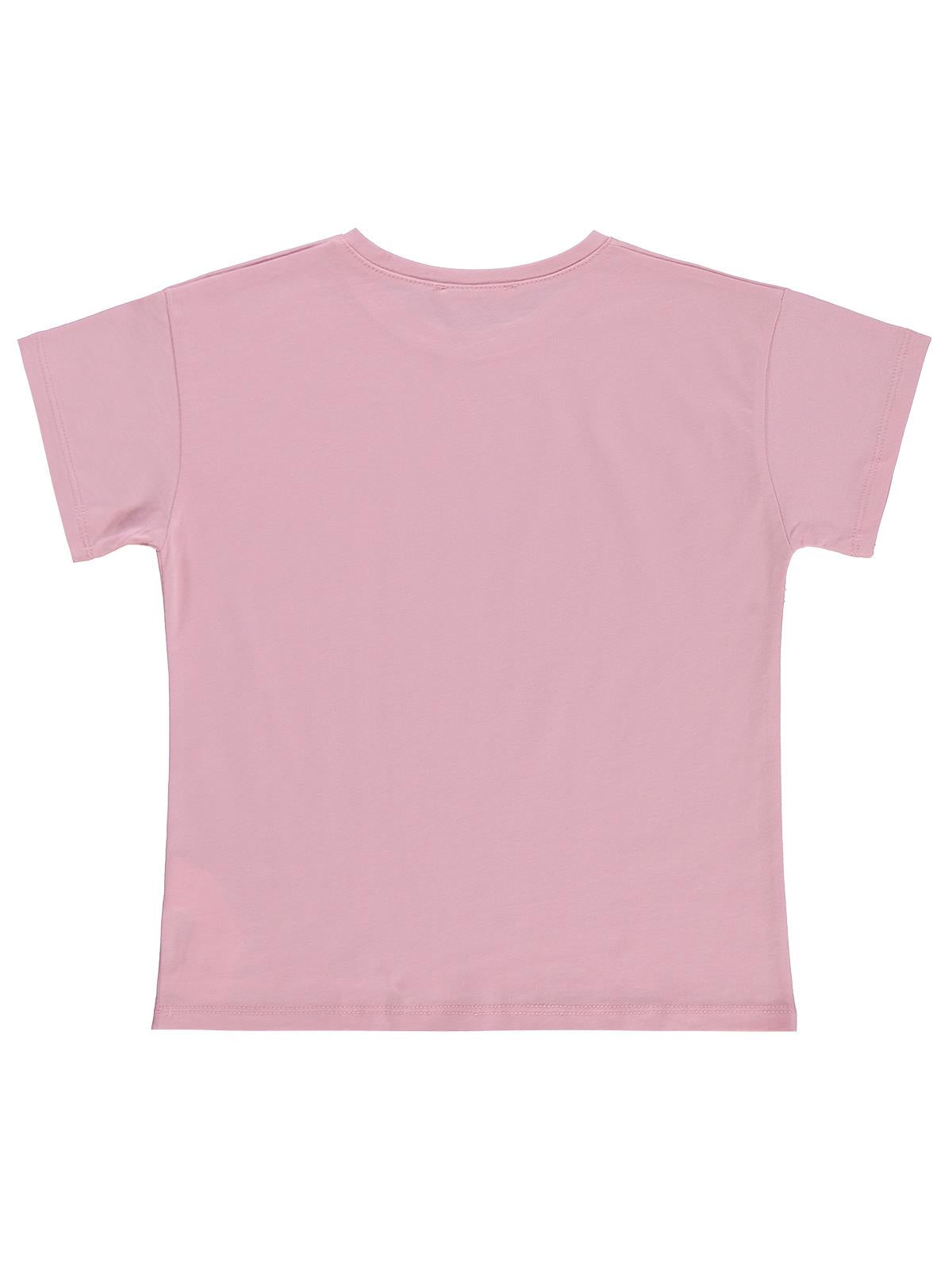 Civil Girls 6-9 Yaş Tişört - Pembe