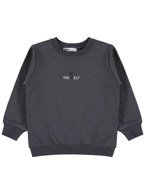 Civil Girls 2-5 Yaş Sweatshirt - Gri