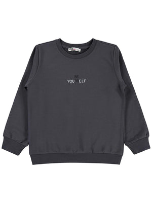 Civil Girls 10-13 Yaş Sweatshirt - Gri