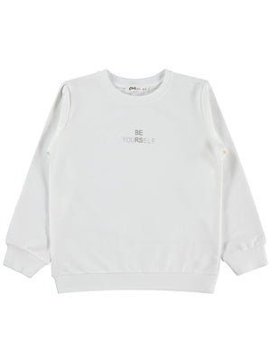 Civil Girls 6-9 Yaş Sweatshirt - Kırık Beyaz