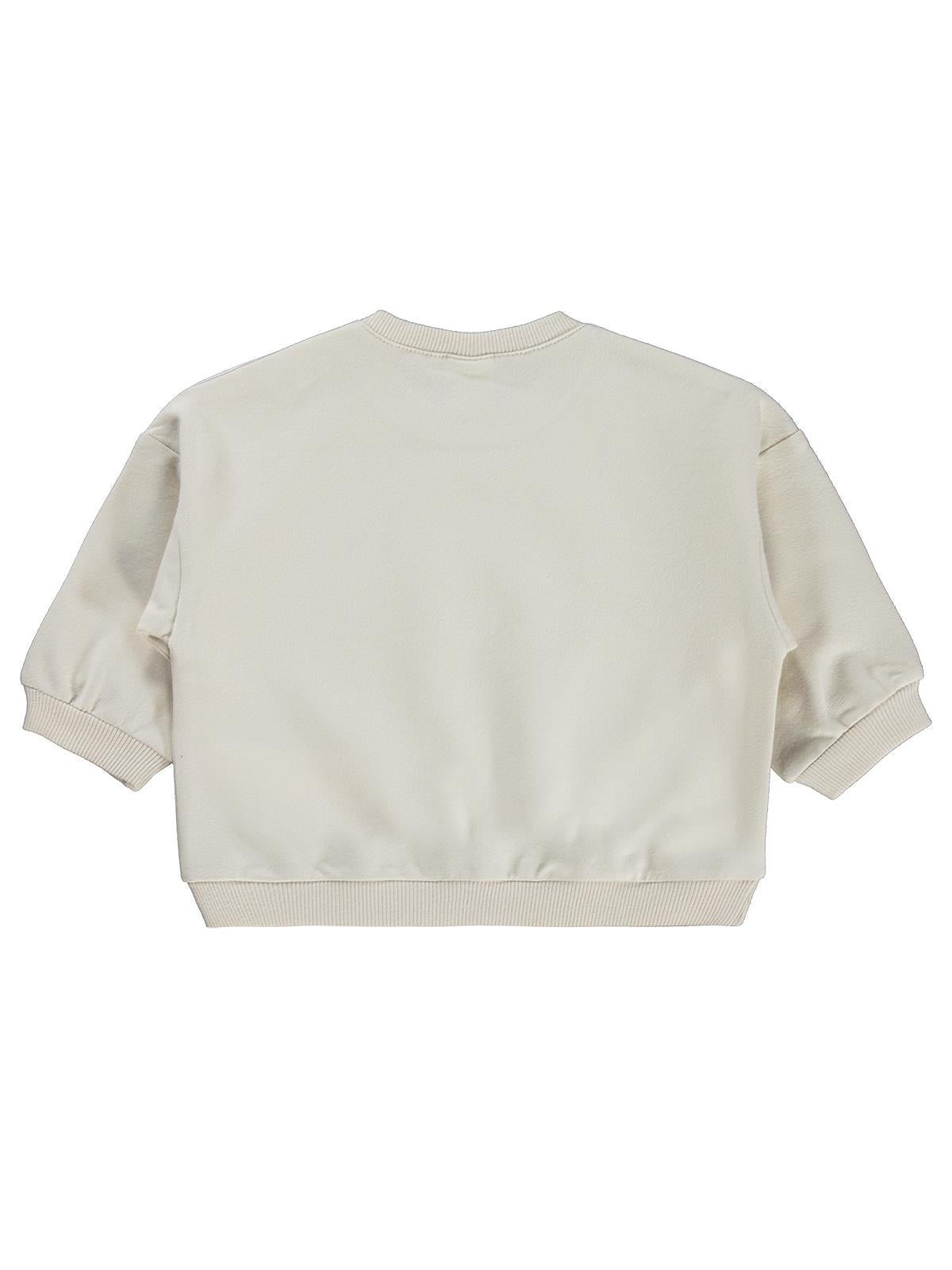 Civil Baby Civil Basic Kalp Etiketli 6-18 Ay Sweatshirt - Lila
