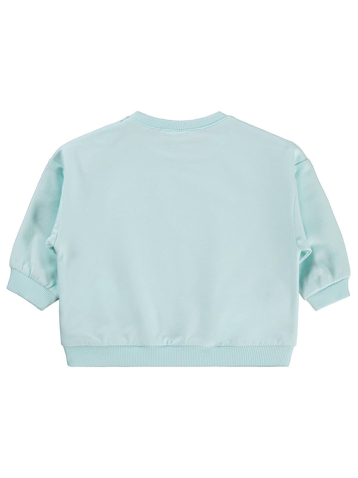 Civil Baby Civil Basic Kalp Etiketli 6-18 Ay Sweatshirt - Lila