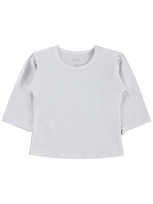 Civil Baby Düz Basic 6-18 Ay Sweatshirt - Beyaz