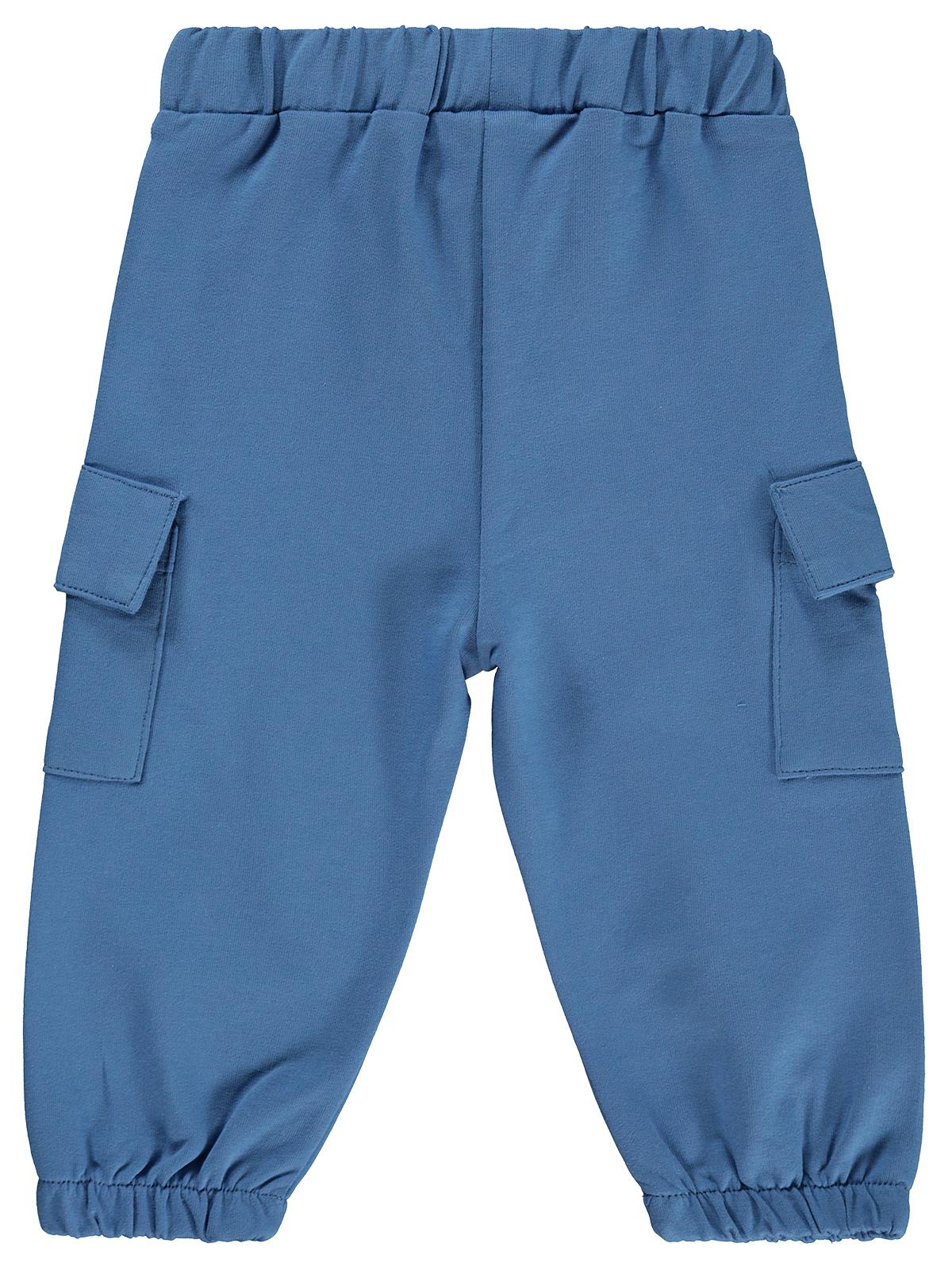 Civil Baby Kargo Cepli 6-18 Ay Eşofman Altı - Mavi