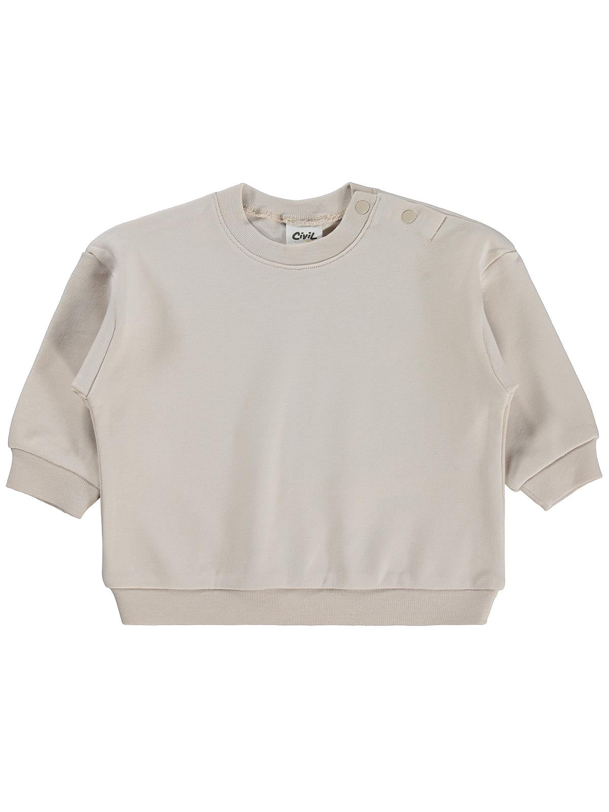 Civil Baby Basic 3-18 Ay Sweatshirt - Haki