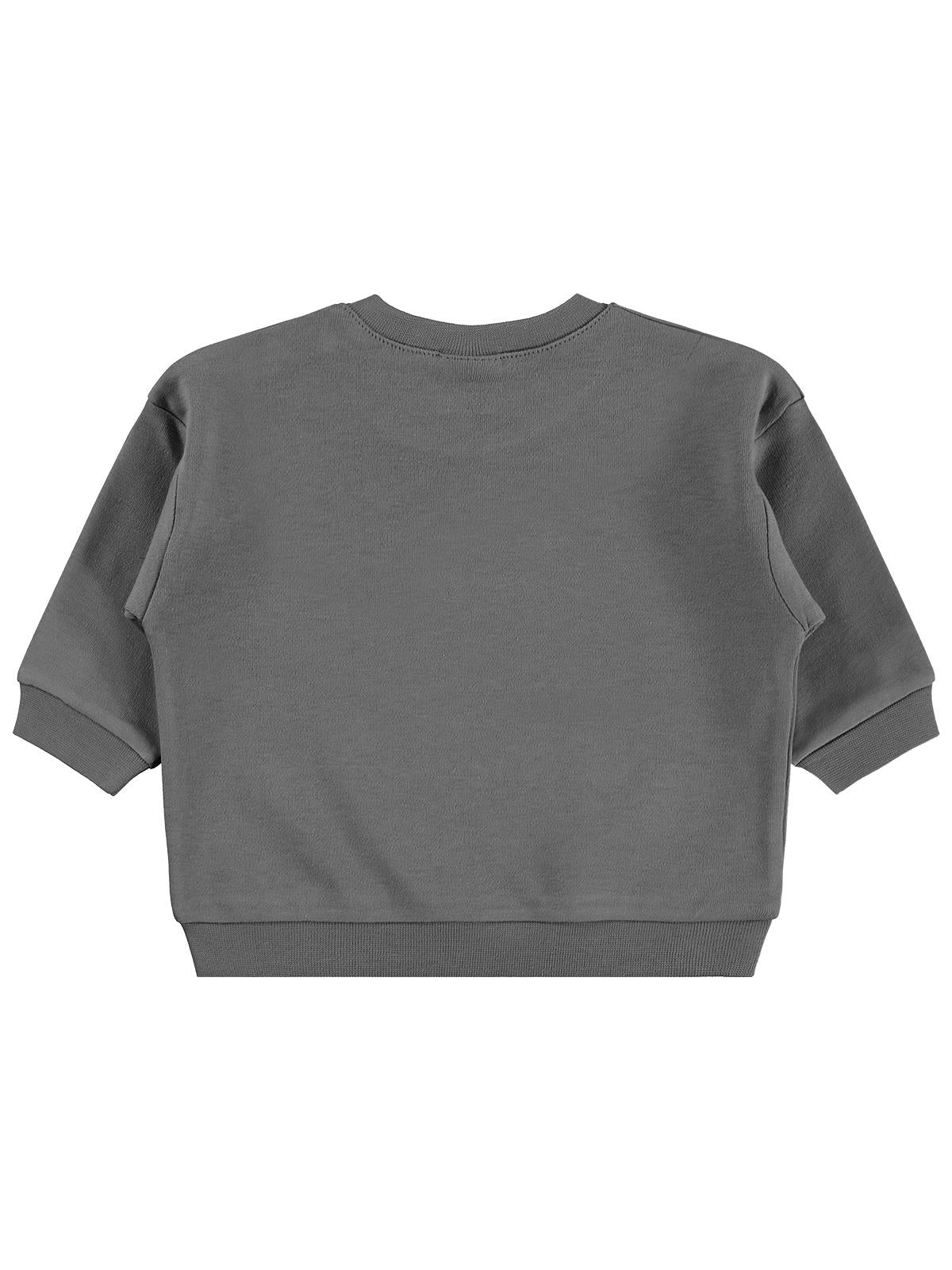Civil Baby Basic 3-18 Ay Sweatshirt - Gri