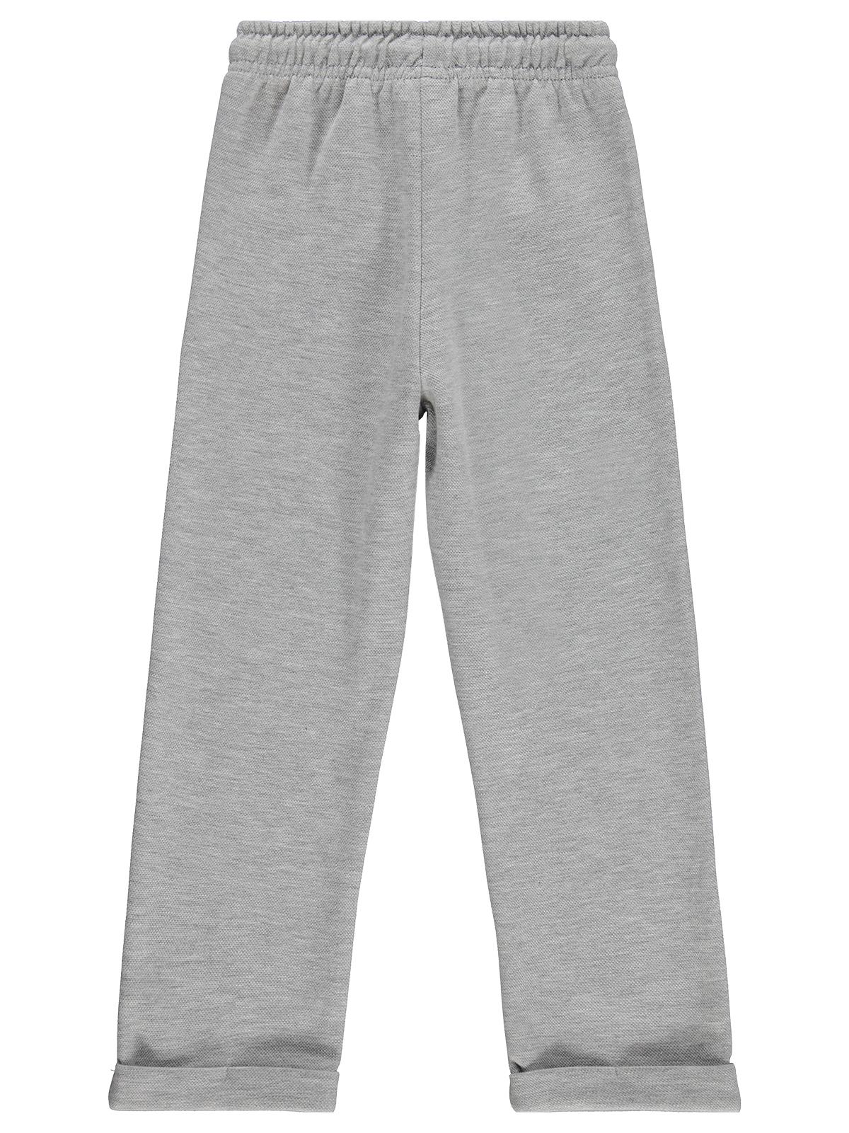 Civil Boys  Erkek Çocuk Pike Pantolon | Pike | Okul Kreş ve Günlük Kullanım - Gri