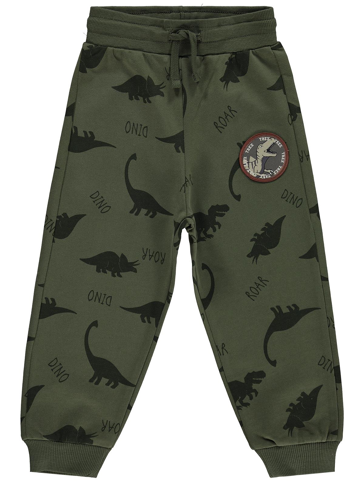 Civil Boys Dınosaur Walk Emp.Etiketli 2-5 Yaş Eşofman Altı - Haki