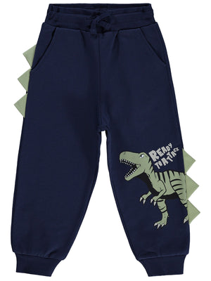 Civil Boys Trex Ready Attack Baskılı 2-5 Yaş Eşofman Altı - Lacivert
