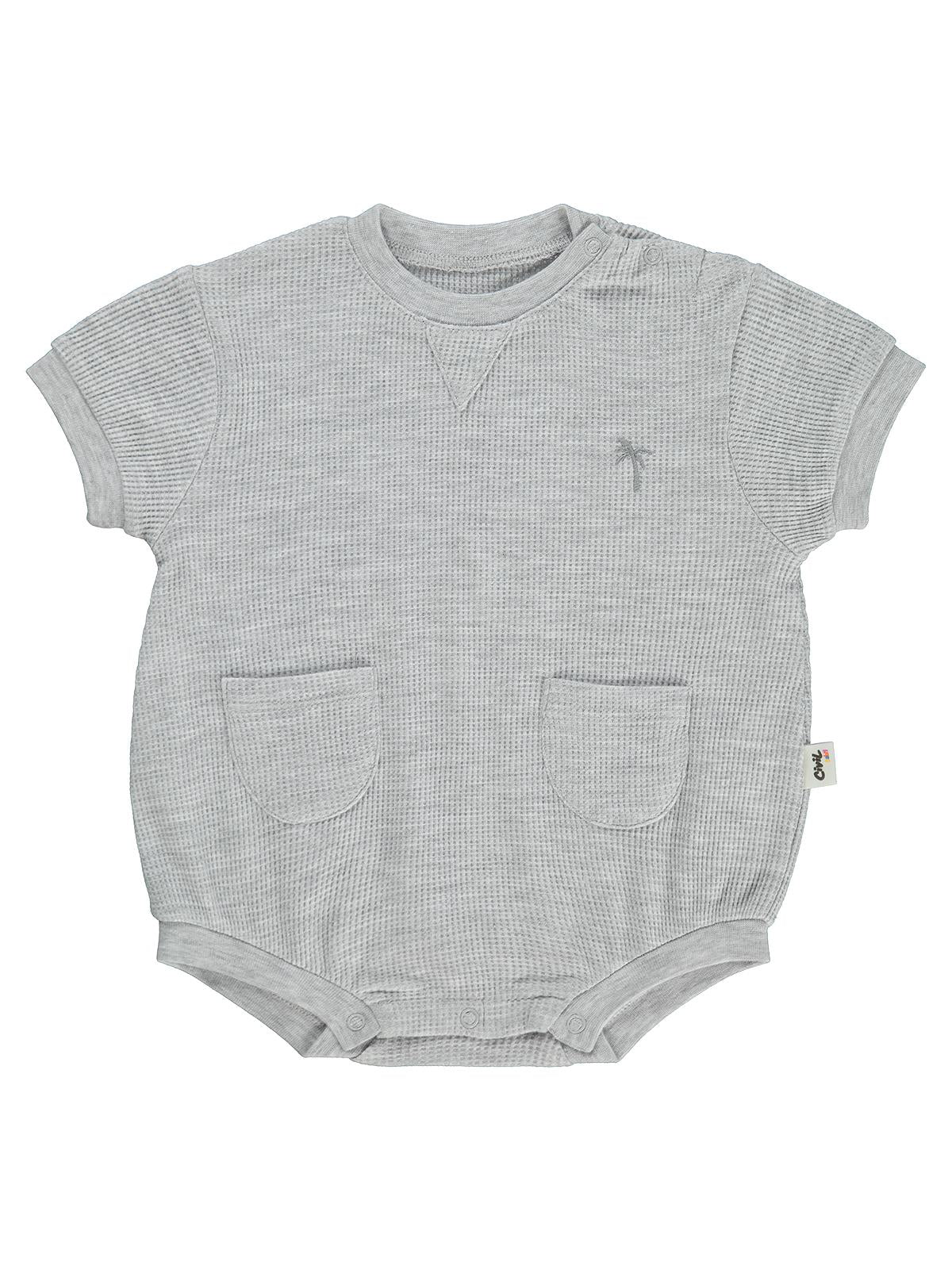 Civil Baby Basic 3-12 Ay Tulum - Gri