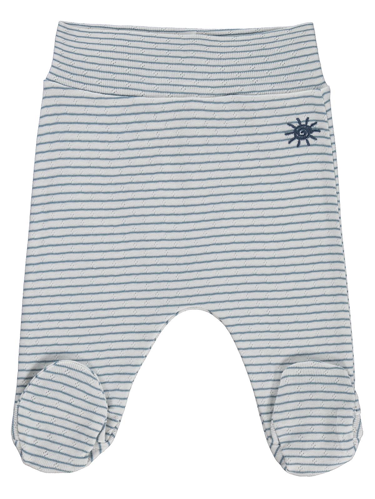 Civil Baby Çizgili 1-9 Ay Tek Alt Bebe - Ekru