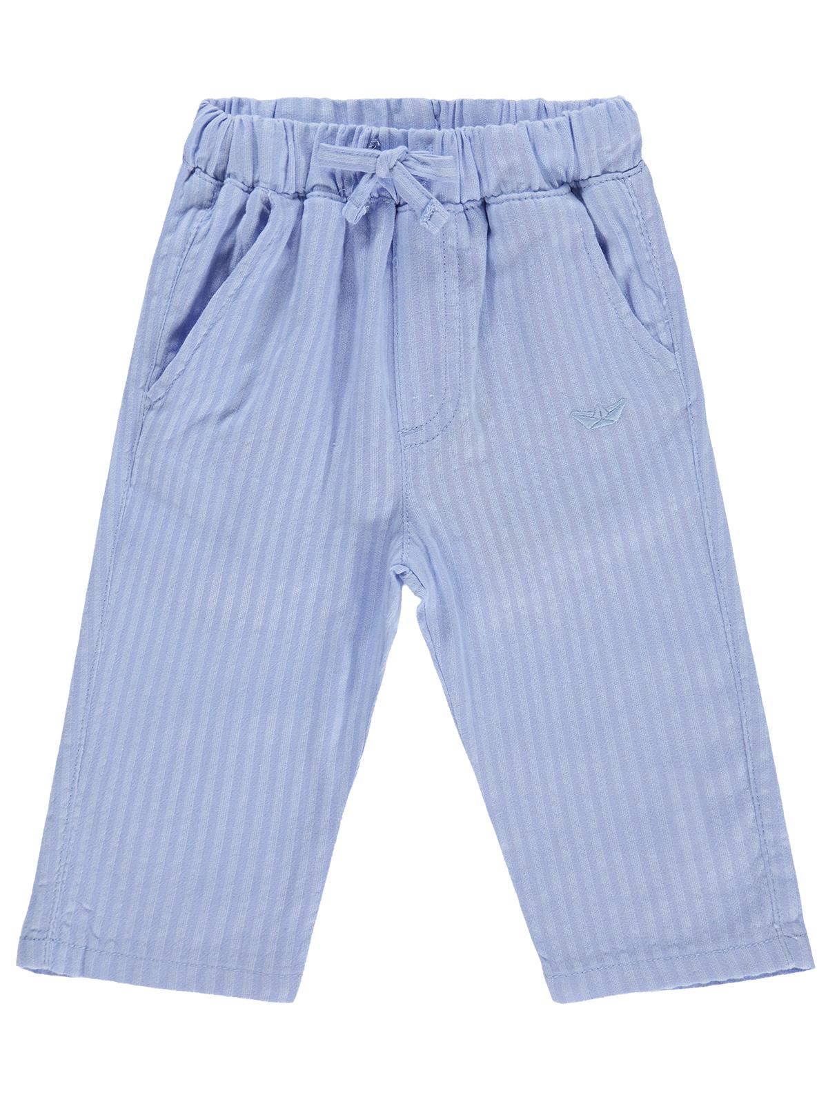 Civil Baby Yelken Nakışlı 6-18 Ay Pantolon - Mavi