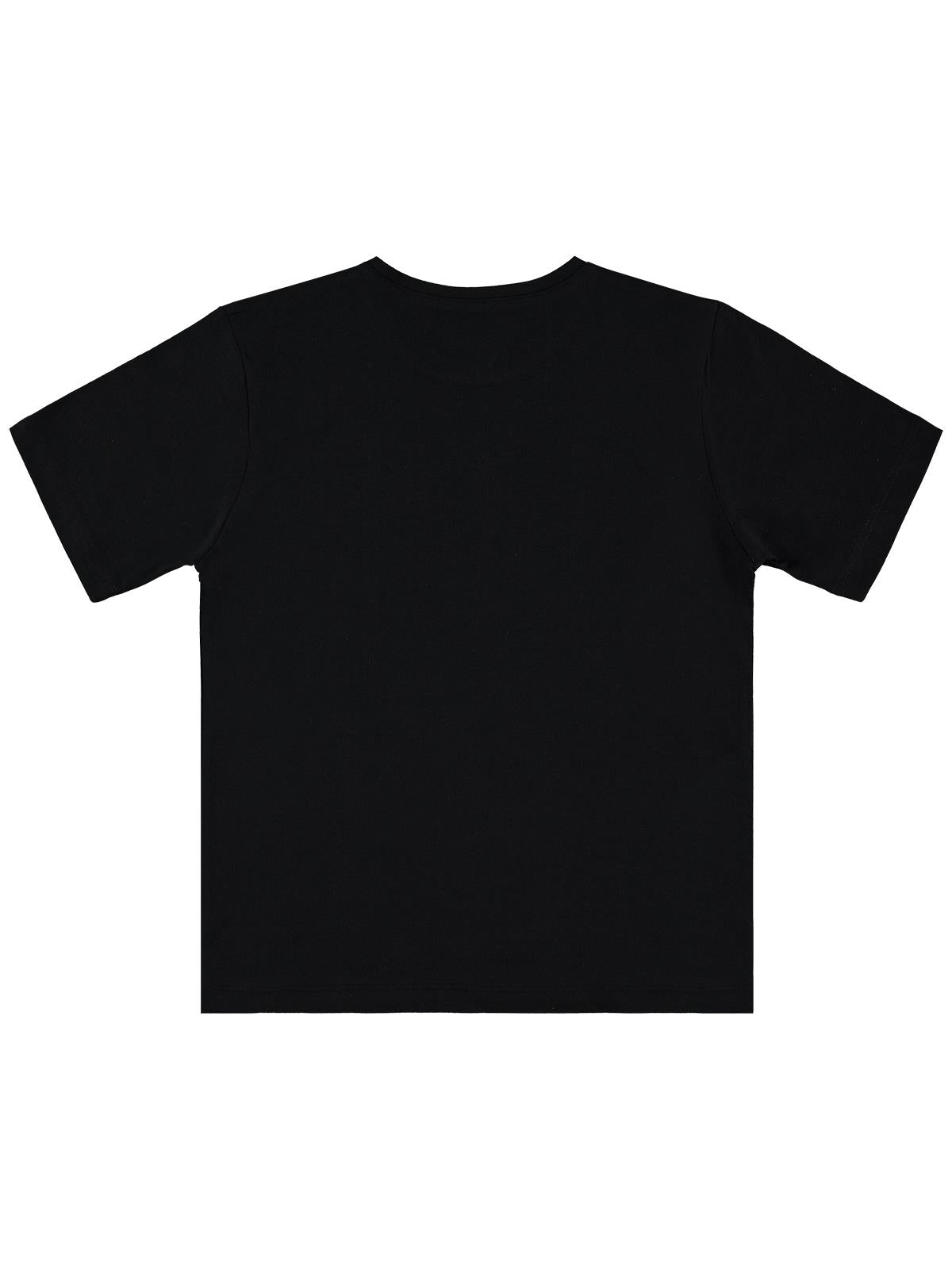 Civil Boys Basic Surf Etiketli 6-9 Yaş Tişört - Siyah