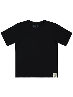 Civil Boys Basic Surf Etiketli 10-13 Yaş Tişört  - Siyah