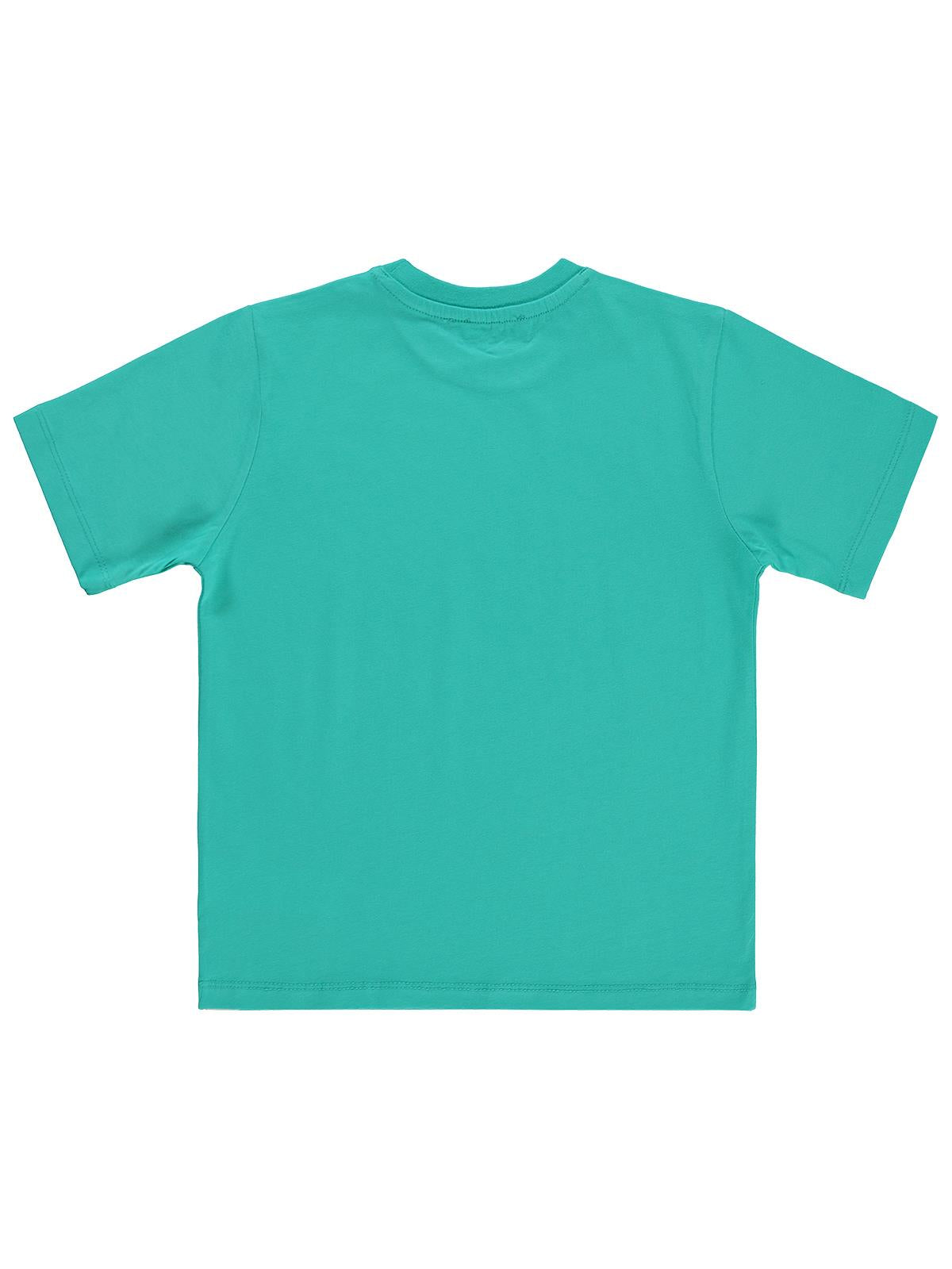 Civil Boys Basic Surf Etiketli 10-13 Yaş Tişört  - Yeşil