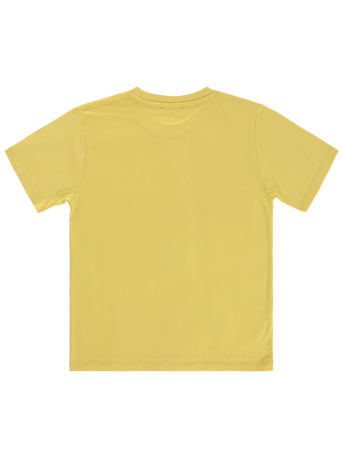 Civil Boys Basic 6-9 Yaş Tişört - Sarı