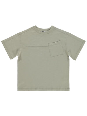 Civil Boys Basic Flamlı 10-13 Yaş Tişört - Gri