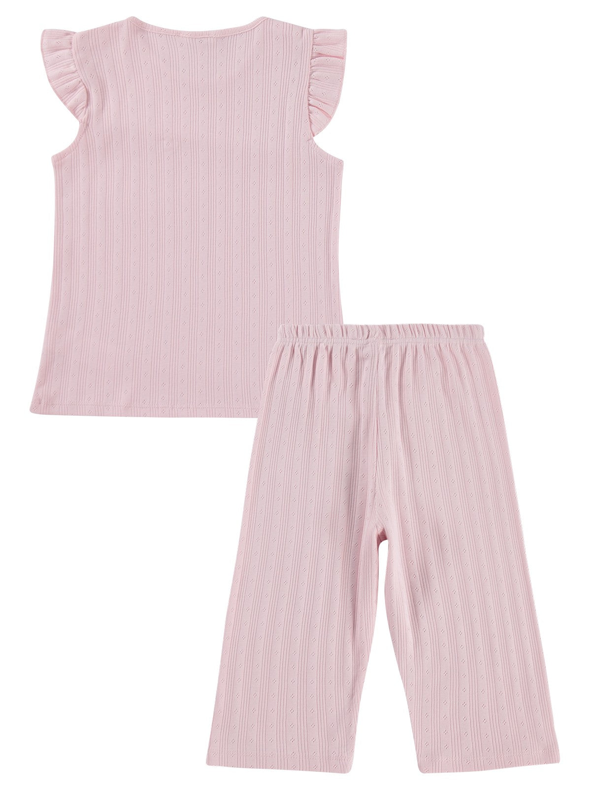 Civil Girls Kaprili 6-9 Yaş Pijama Takımı - Pembe