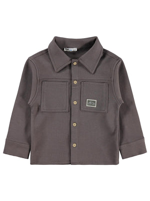 Civil Boys Basic 2-5 Yaş Gömlek - Kahverengi