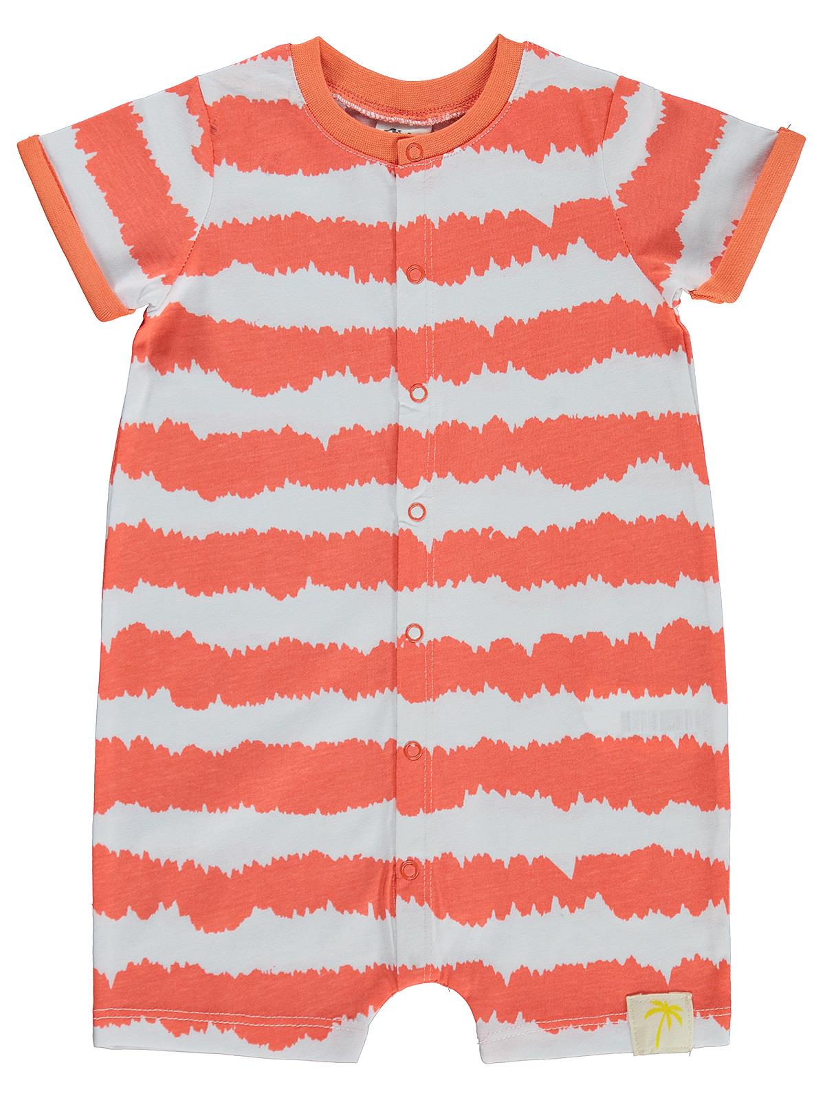 Civil Baby Dalga Desenli 6-18 Ay Tulum - Kırmızı