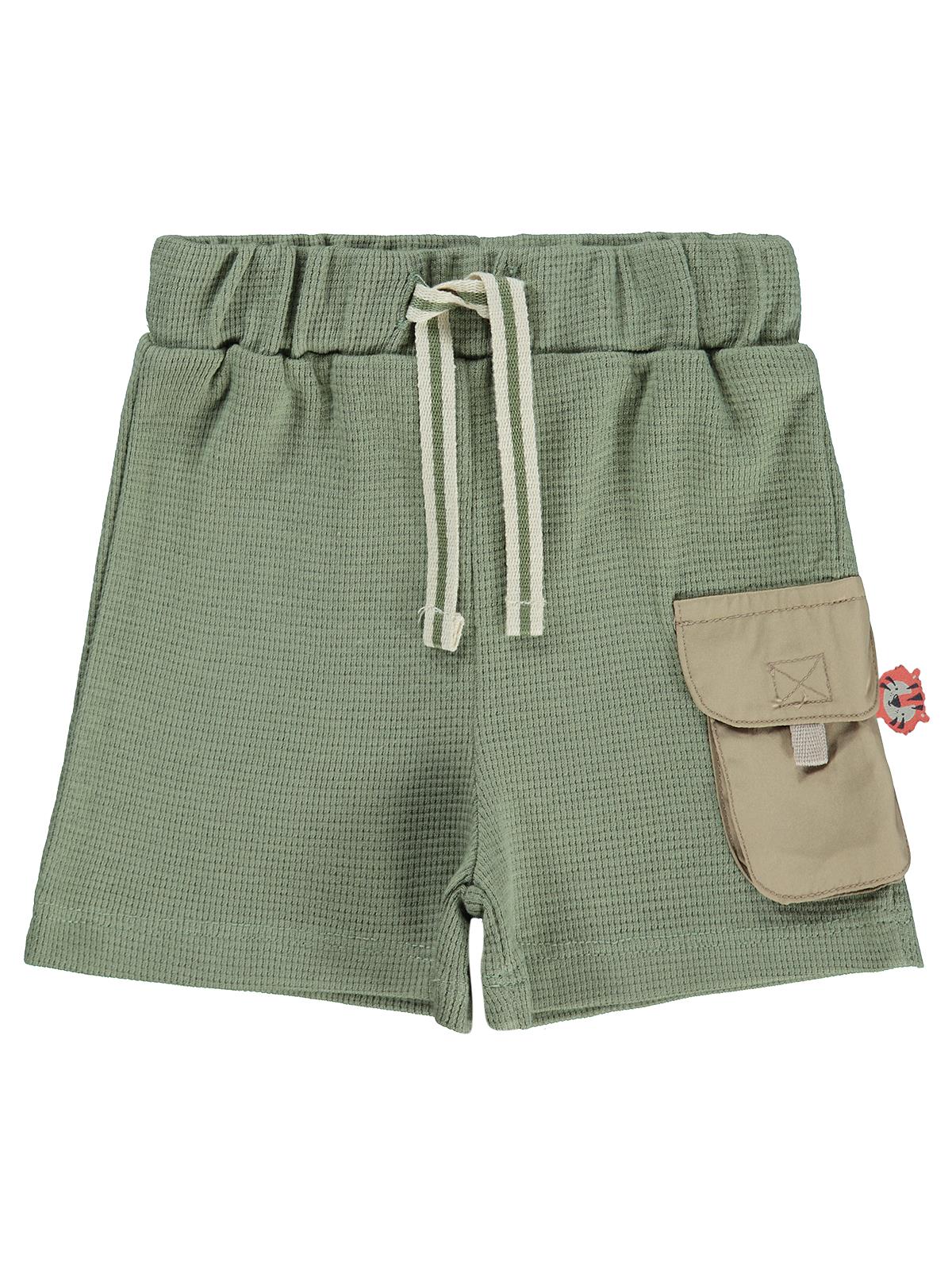 Civil Baby Kargo Cepli 6-18 Ay Şort - Haki