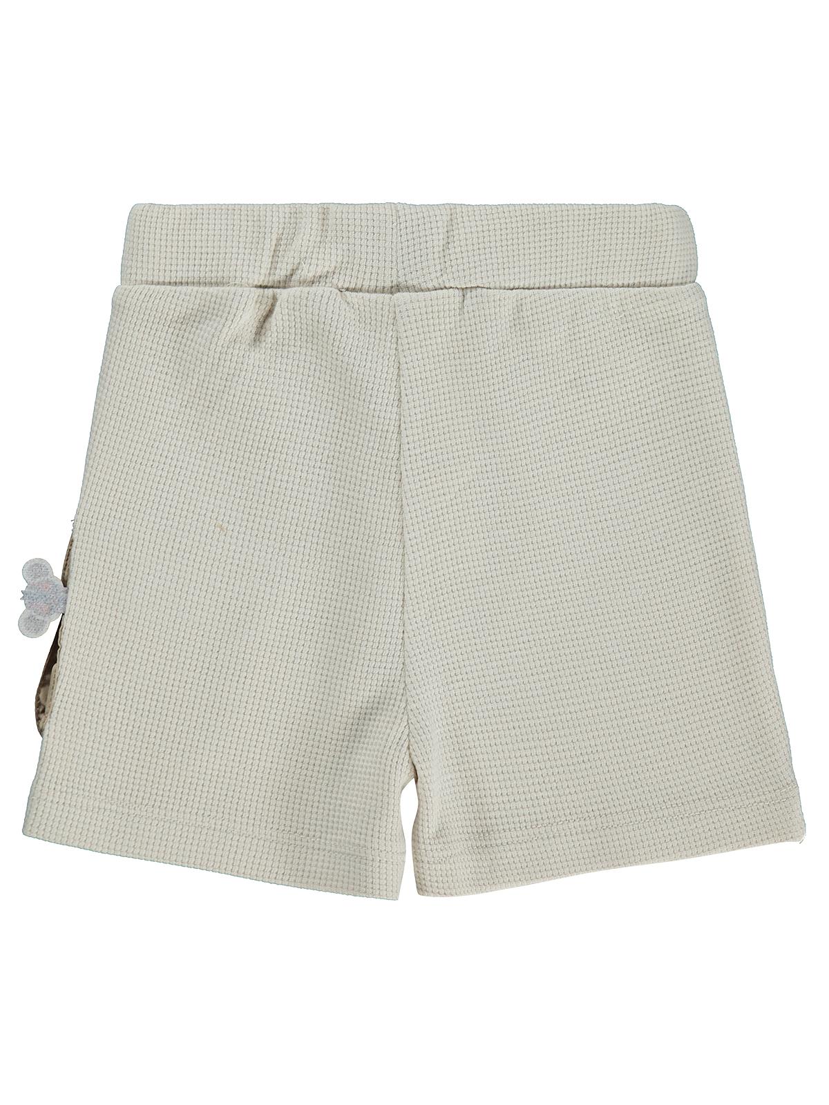 Civil Baby Kargo Cepli 6-18 Ay Şort - Bej