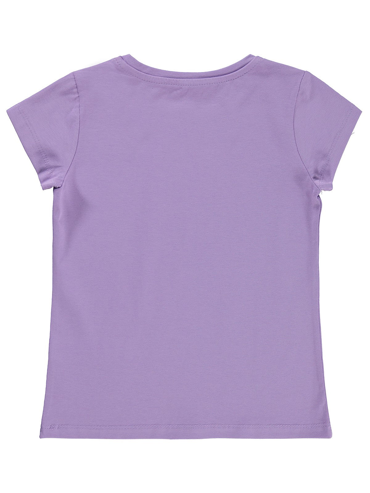 Civil Girls Mermaid Baskılı 6-9 Yaş Tişört  - Lila