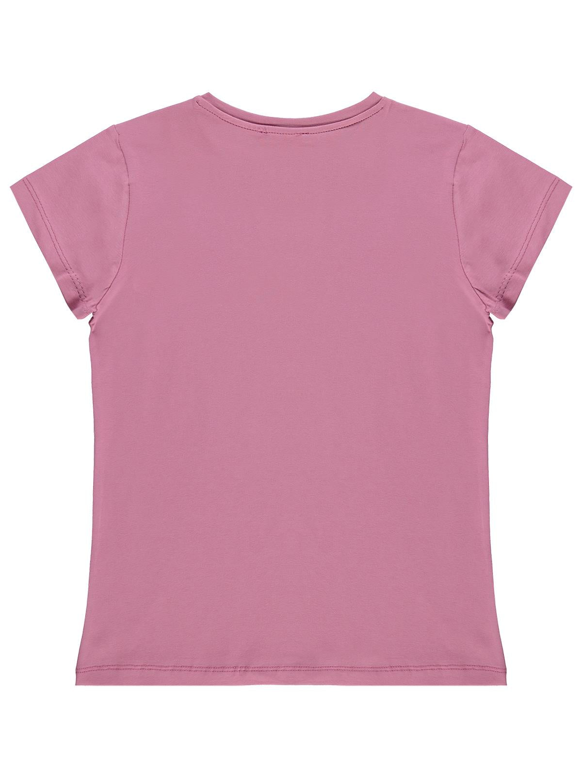 Civil Girls Basic 6-9 Yaş Tişört - Pembe