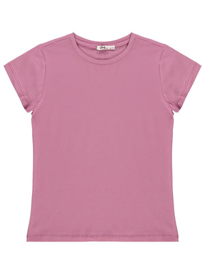 Civil Girls Basic 6-9 Yaş Tişört - Pembe