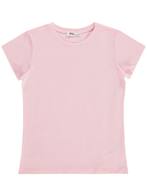 Civil Girls Basic 10-13 Yaş Tişört - Pembe