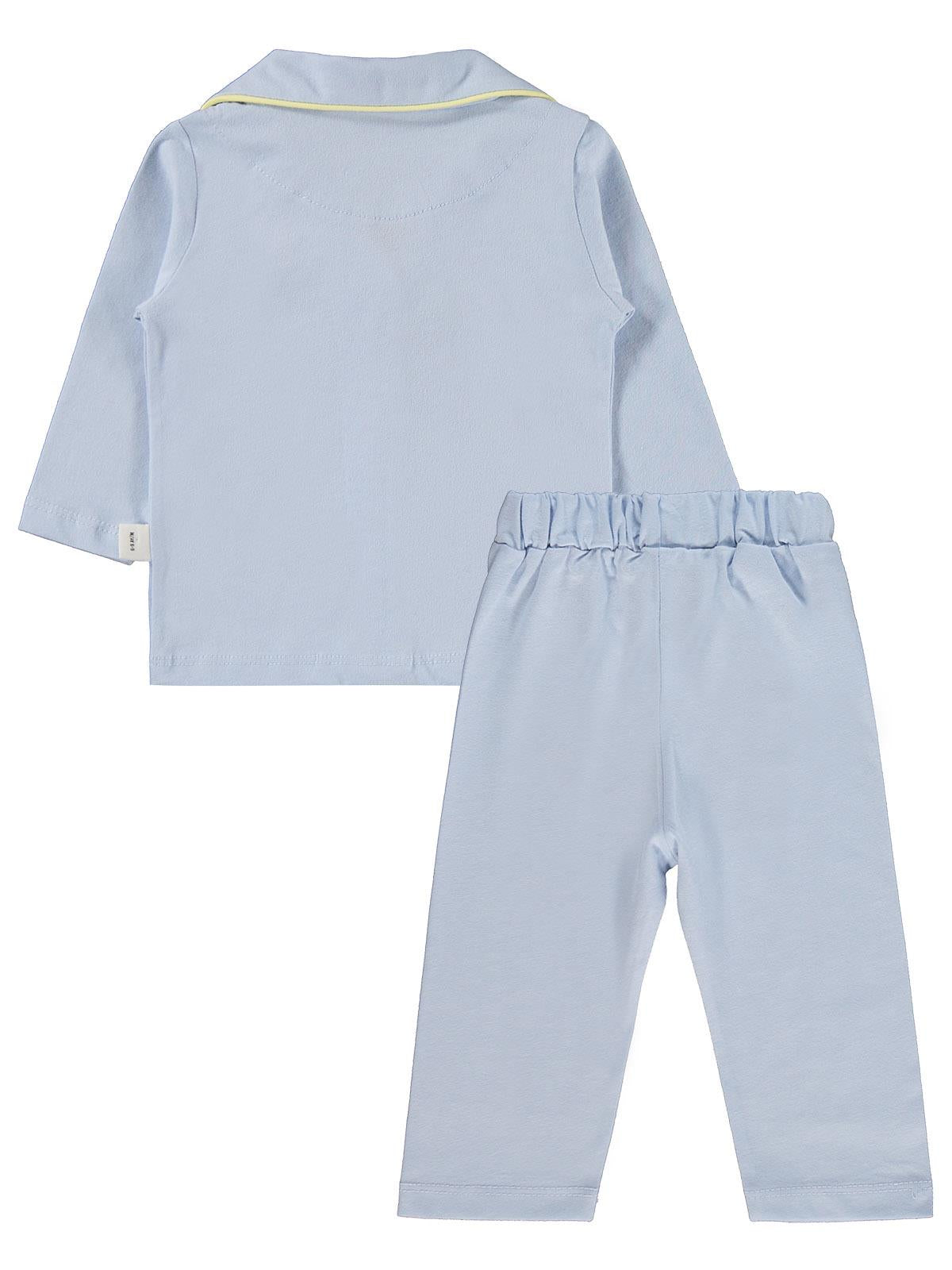 Civil Baby Basic 6-18 Ay Pijama Takımı - Mavi
