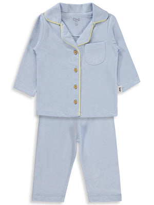 Civil Baby Basic 6-18 Ay Pijama Takımı - Mavi