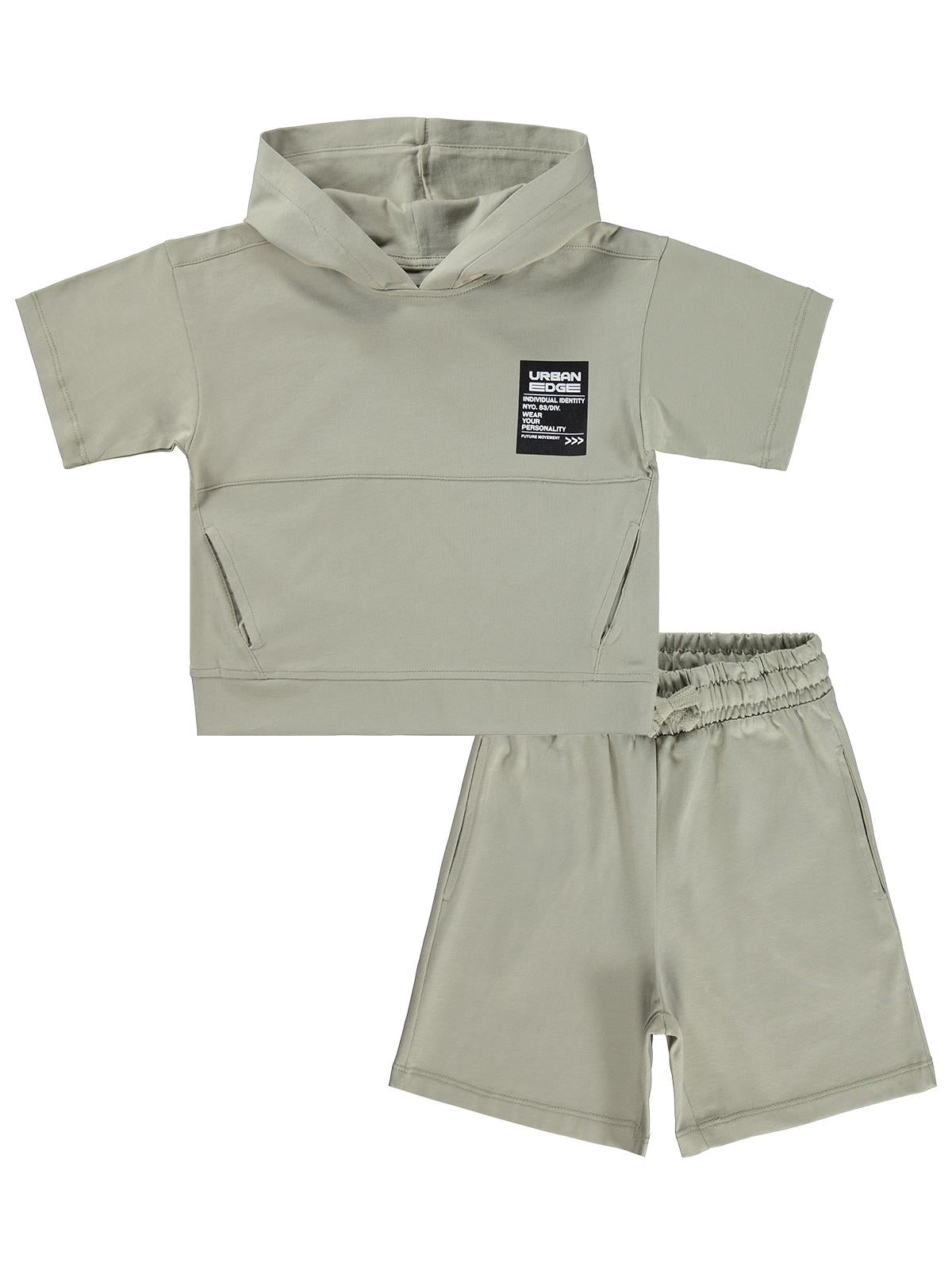 Civil Boys Urban Etiketli 2-5 Yaş Takım - Gri