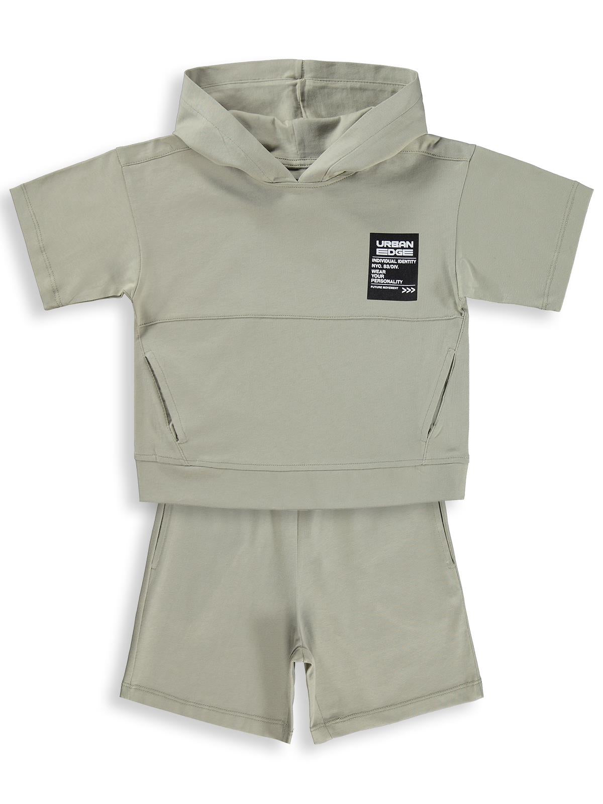 Civil Boys Urban Etiketli 2-5 Yaş Takım - Gri