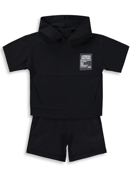 Civil Boys Urban Etiketli 2-5 Yaş Takım - Siyah