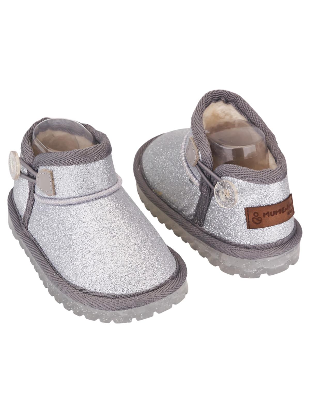 Mumenim Baby Aurora Simli 26-31 Numara Botss - Gri