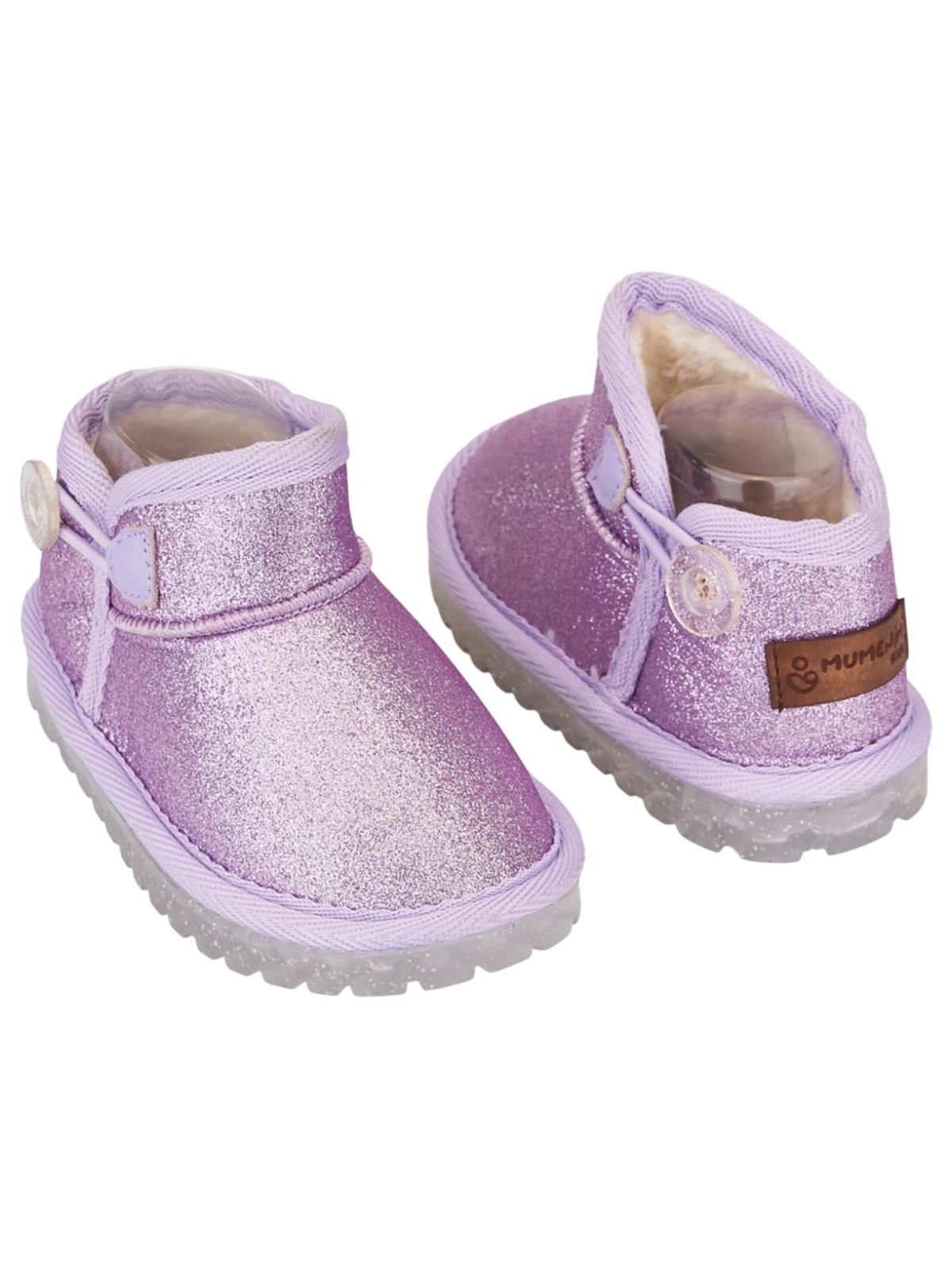 Mumenim Baby Aurora Simli 20-25 Numara Bot - Lila