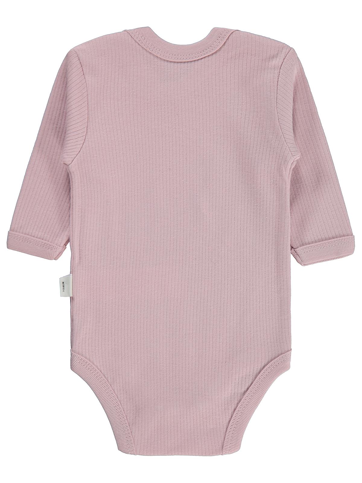 Civil Baby Unicorn Baskılı 0-3 Yaş Çıtçıtlı Badi - Pembe