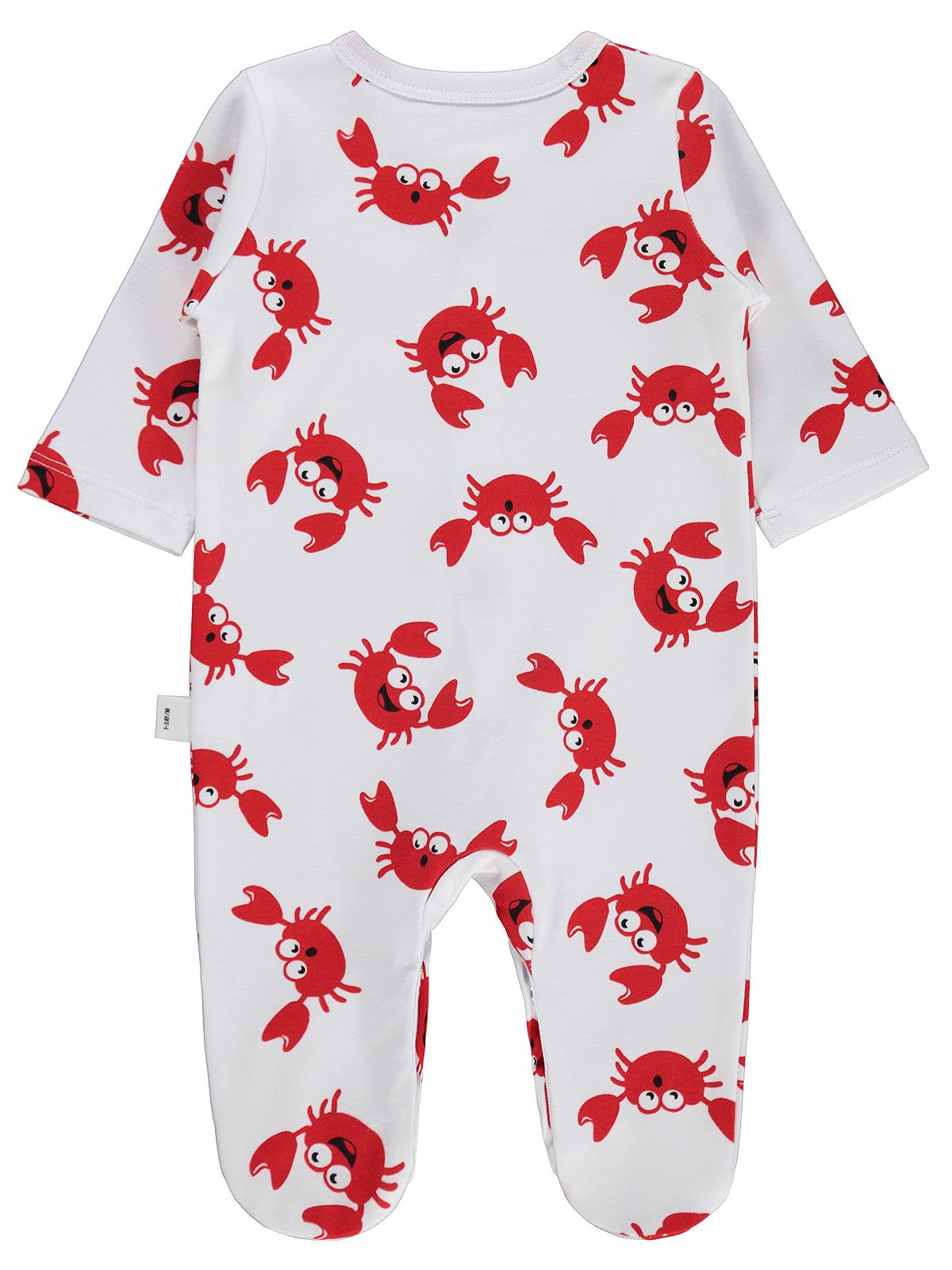 Civil Baby Yengeç Empirme 1-9 Ay Tulum - Beyaz