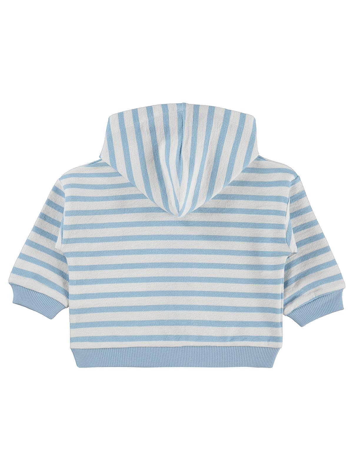 Civil Baby Yengeç Mobilli 3-18 Ay Hırka - Mavi