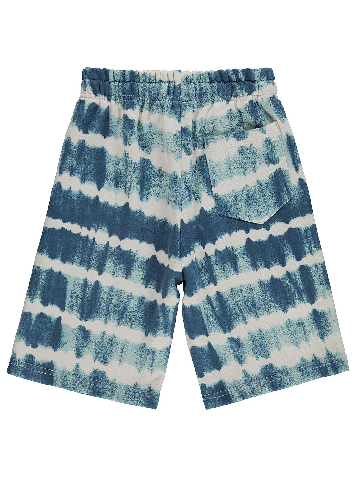 Civil Boys Batik Desenli 6-9 Yaş Şort - Yeşil