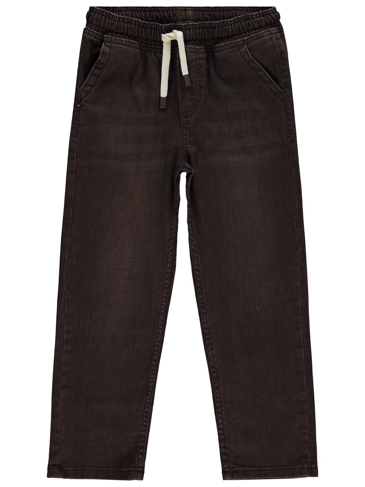 Civil Boys Bağcıklı Basic 10-13 Yaş Pantolon - Kahve